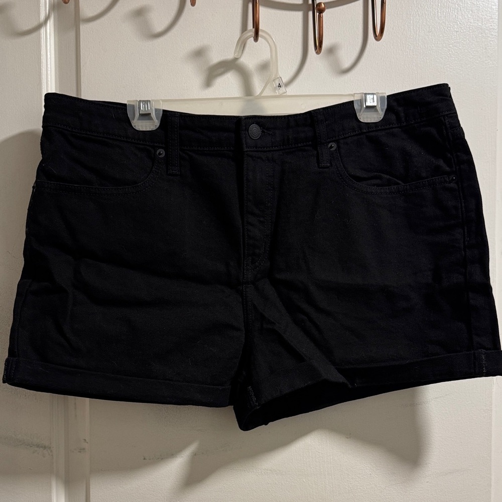 Wild Fable Black Denim Shorts Size 33